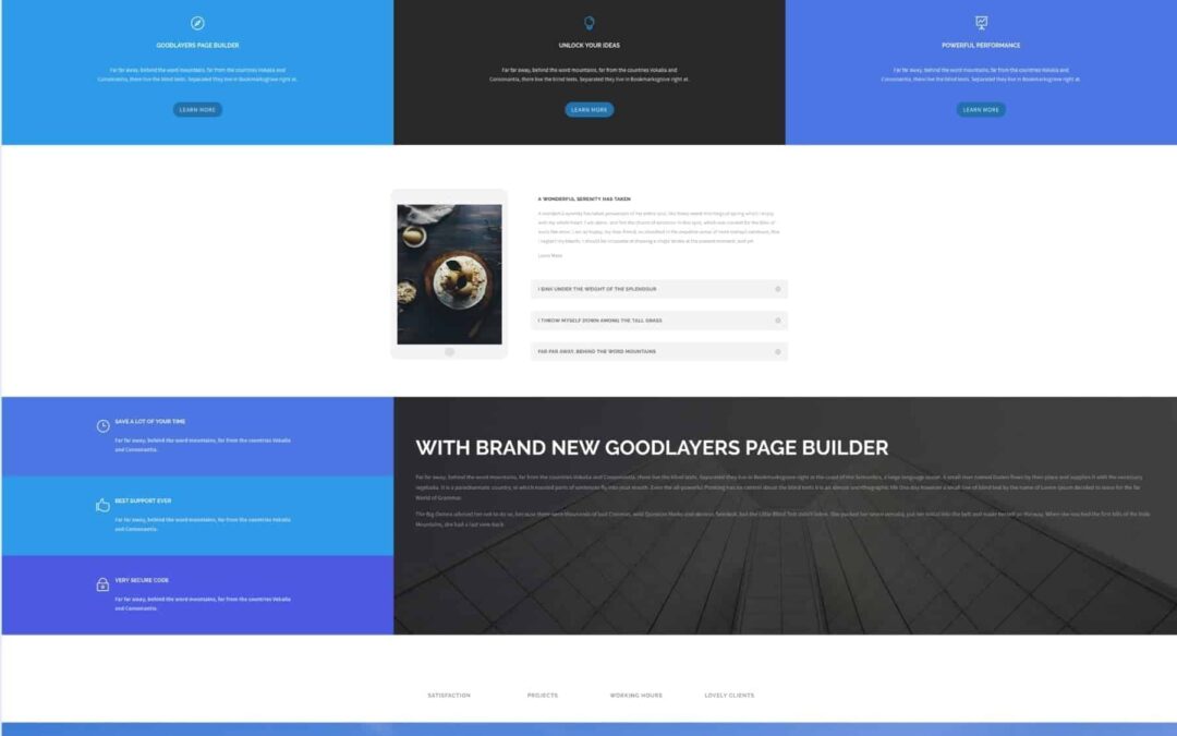 Modern Business Divi Layout